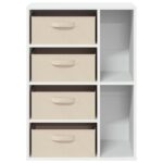vidaXL Servírovacia skriňa Biela 60 x 33,5 x 84 cm – Obrázok 6