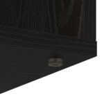 vidaXL Servírovacia skriňa Čierny dub 60 x 33,5 x 84 cm – Obrázok 11
