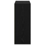 vidaXL Servírovacia skriňa Čierny dub 60 x 33,5 x 84 cm – Obrázok 7