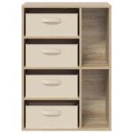 vidaXL Servírovacia skriňa Dub sonoma 60 x 33,5 x 84 cm – Obrázok 6