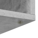 vidaXL Servírovacia skriňa Betónovo sivá 60 x 33,5 x 84 cm – Obrázok 11