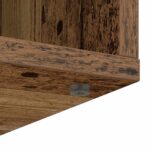 vidaXL Servírovacia skriňa Staré drevo 60 x 33,5 x 84 cm – Obrázok 11