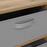 vidaXL Servírovacia skriňa Dub artisan 60 x 33,5 x 84 cm – Obrázok 10