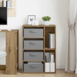 vidaXL Servírovacia skriňa Dub artisan 60 x 33,5 x 84 cm – Obrázok 4