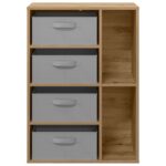 vidaXL Servírovacia skriňa Dub artisan 60 x 33,5 x 84 cm – Obrázok 6