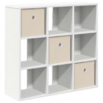 vidaXL Servírovacia skriňa so zásuvkou Biela 73,5 x 24 x 69,5 cm – Obrázok 2