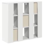 vidaXL Servírovacia skriňa so zásuvkou Biela 73,5 x 24 x 69,5 cm – Obrázok 8