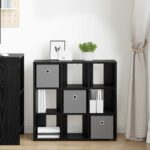 vidaXL Servírovacia skriňa so zásuvkou Čierny dub 73,5 x 24 x 69,5 cm – Obrázok 4