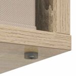 vidaXL Servírovacia skriňa so zásuvkou Sonoma dub 73,5 x 24 x 69,5 cm – Obrázok 11