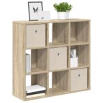 vidaXL Servírovacia skriňa so zásuvkou Sonoma dub 73,5 x 24 x 69,5 cm – Obrázok 3