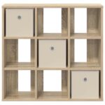vidaXL Servírovacia skriňa so zásuvkou Sonoma dub 73,5 x 24 x 69,5 cm – Obrázok 6