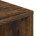 vidaXL Servírovacia skriňa so zásuvkou Dymová dub 73,5 x 24 x 69,5 cm – Obrázok 9