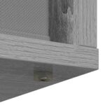 vidaXL Servírovacia skriňa so zásuvkou Sivý Sonoma 73,5 x 24 x 69,5 cm – Obrázok 11