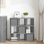 vidaXL Servírovacia skriňa so zásuvkou Sivý Sonoma 73,5 x 24 x 69,5 cm – Obrázok 4