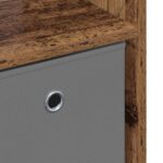 vidaXL Servírovacia skriňa so zásuvkou Staré drevo 73,5 x 24 x 69,5 cm – Obrázok 10