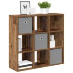 vidaXL Servírovacia skriňa so zásuvkou Staré drevo 73,5 x 24 x 69,5 cm – Obrázok 3