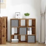 vidaXL Servírovacia skriňa so zásuvkou Staré drevo 73,5 x 24 x 69,5 cm – Obrázok 4