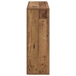 vidaXL Servírovacia skriňa so zásuvkou Staré drevo 73,5 x 24 x 69,5 cm – Obrázok 7