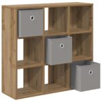 vidaXL Servírovacia skriňa Remeselný dub 73,5 x 24 x 69,5 cm – Obrázok 5