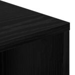 vidaXL Servírovacia skriňa so zásuvkou Čierny dub 88,5 x 29 x 84,5 cm – Obrázok 9