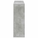 vidaXL Servírovacia skriňa Betónová šedá 88,5 x 29 x 84,5 cm – Obrázok 7