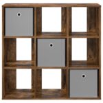 vidaXL Servírovacia skriňa so zásuvkou Dymová dub 88,5 x 29 x 84,5 cm – Obrázok 6