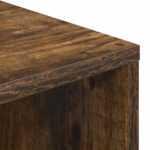 vidaXL Servírovacia skriňa so zásuvkou Dymová dub 88,5 x 29 x 84,5 cm – Obrázok 9