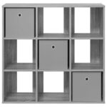 vidaXL Servírovacia skriňa so zásuvkou Sivý Sonoma 88,5 x 29 x 84,5 cm – Obrázok 6