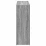 vidaXL Servírovacia skriňa so zásuvkou Sivý Sonoma 88,5 x 29 x 84,5 cm – Obrázok 7