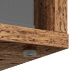vidaXL Servírovacia skriňa so zásuvkou Staré drevo 88,5 x 29 x 84,5 cm – Obrázok 11