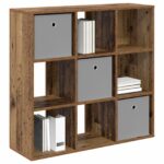 vidaXL Servírovacia skriňa so zásuvkou Staré drevo 88,5 x 29 x 84,5 cm – Obrázok 3