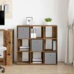 vidaXL Servírovacia skriňa so zásuvkou Staré drevo 88,5 x 29 x 84,5 cm – Obrázok 4