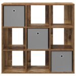 vidaXL Servírovacia skriňa so zásuvkou Staré drevo 88,5 x 29 x 84,5 cm – Obrázok 6