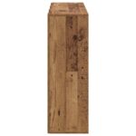 vidaXL Servírovacia skriňa so zásuvkou Staré drevo 88,5 x 29 x 84,5 cm – Obrázok 7