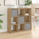vidaXL Servírovacia skriňa Remeselný dub 88,5 x 29 x 84,5 cm
