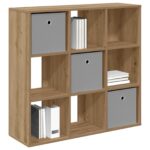 vidaXL Servírovacia skriňa Remeselný dub 88,5 x 29 x 84,5 cm – Obrázok 3