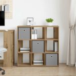 vidaXL Servírovacia skriňa Remeselný dub 88,5 x 29 x 84,5 cm – Obrázok 4
