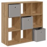 vidaXL Servírovacia skriňa Remeselný dub 88,5 x 29 x 84,5 cm – Obrázok 5