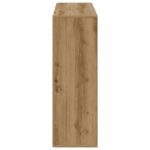 vidaXL Servírovacia skriňa Remeselný dub 88,5 x 29 x 84,5 cm – Obrázok 7
