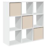 vidaXL Servírovacia skriňa so zásuvkou Biela 102 x 31 x 99,5 cm – Obrázok 8