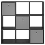 vidaXL Servírovacia skriňa so zásuvkou Čierny dub 102 x 31 x 99,5 cm – Obrázok 6