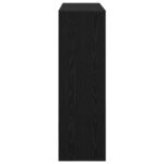 vidaXL Servírovacia skriňa so zásuvkou Čierny dub 102 x 31 x 99,5 cm – Obrázok 7