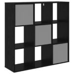 vidaXL Servírovacia skriňa so zásuvkou Čierny dub 102 x 31 x 99,5 cm – Obrázok 8
