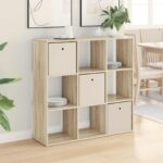 vidaXL Servírovacia skriňa so zásuvkou Sonoma dub 102 x 31 x 99,5 cm