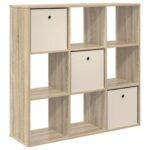 vidaXL Servírovacia skriňa so zásuvkou Sonoma dub 102 x 31 x 99,5 cm – Obrázok 2