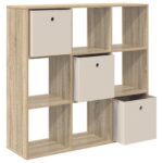 vidaXL Servírovacia skriňa so zásuvkou Sonoma dub 102 x 31 x 99,5 cm – Obrázok 5