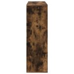 vidaXL Servírovacia skriňa so zásuvkou Dymová dub 102 x 31 x 99,5 cm – Obrázok 7