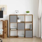 vidaXL Servírovacia skriňa so zásuvkou Staré drevo 102 x 31 x 99,5 cm – Obrázok 4