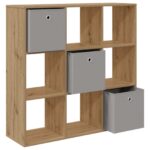vidaXL Servírovacia skriňa Remeselný dub 102 x 31 x 99,5 cm – Obrázok 5