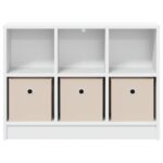 vidaXL Servírovacia skriňa so zásuvkou Biela 73,5 x 22,5 x 53,5 cm – Obrázok 6